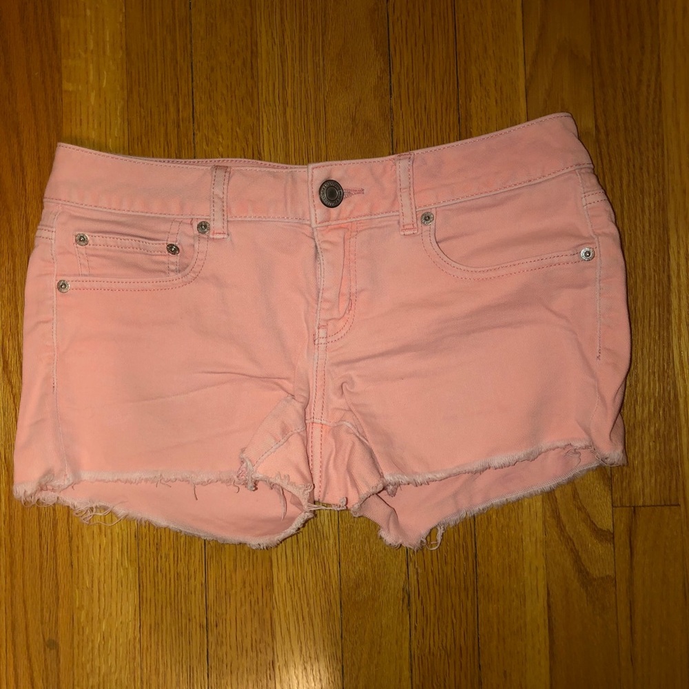 American Eagle Coral Shorts